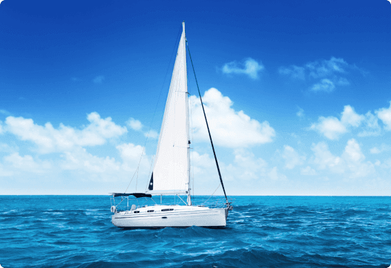 a sailboat on the water